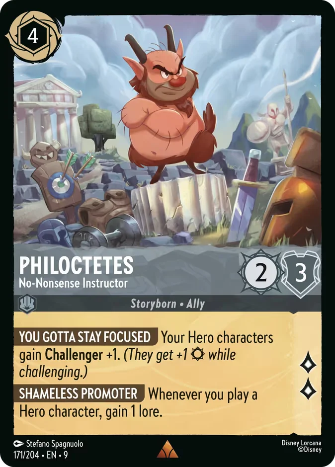 Philoctetes - No-Nonsense Instructor 「9-171」「EN」