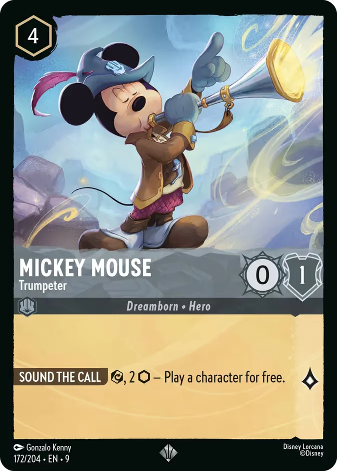 Mickey Mouse - Trumpeter 「9-172」「EN」