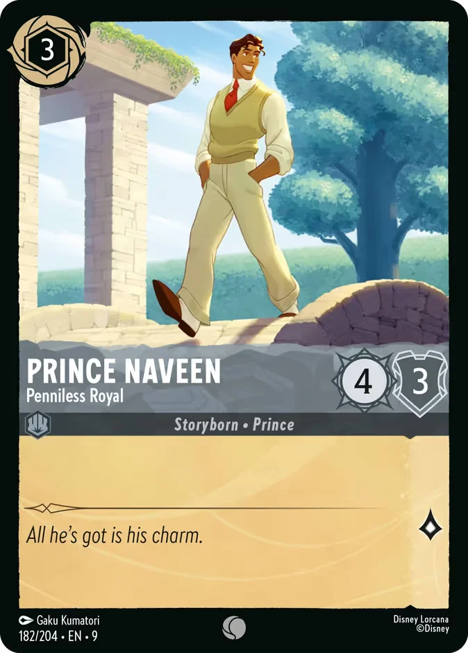 Prince Naveen - Penniless Royal 「9-182」「EN」