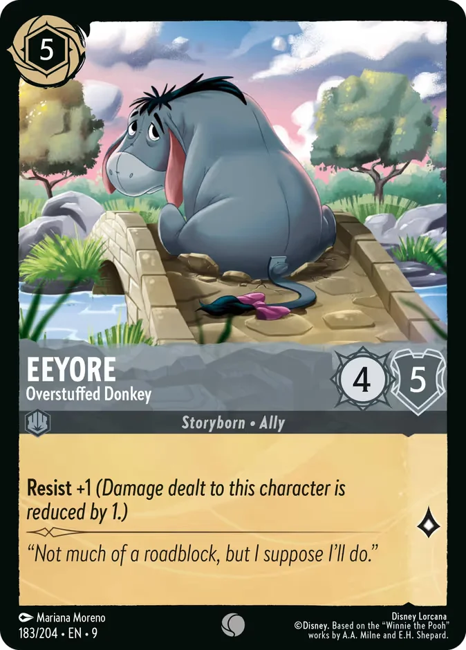 Eeyore - Overstuffed Donkey 「9-183」「EN」