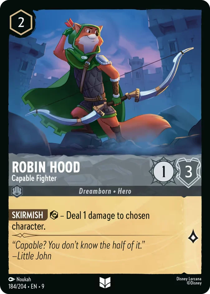 Robin Hood - Capable Fighter 「9-184」「EN」