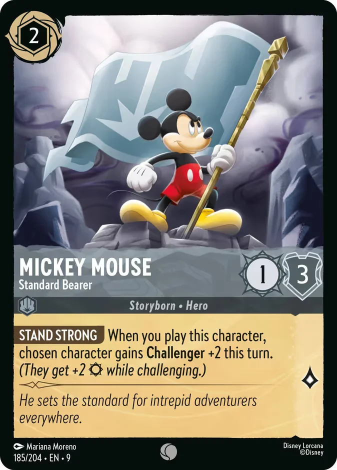 Mickey Mouse - Standard Bearer 「9-185」「EN」