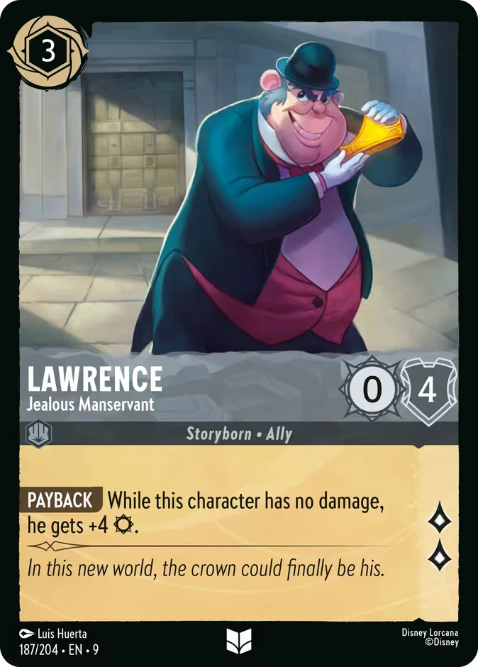 Lawrence - Jealous Manservant 「9-187」「EN」