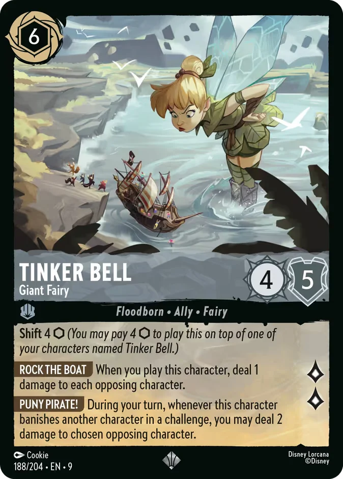 Tinker Bell - Giant Fairy 「9-188」「EN」