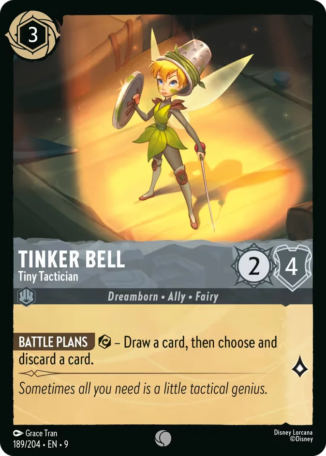 Tinker Bell - Tiny Tactician 「9-189」「EN」