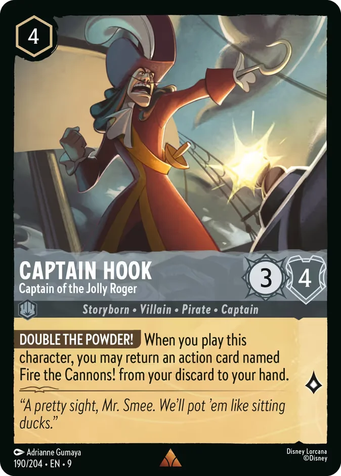 Captain Hook - Captain of the Jolly Roger 「9-190」「EN」