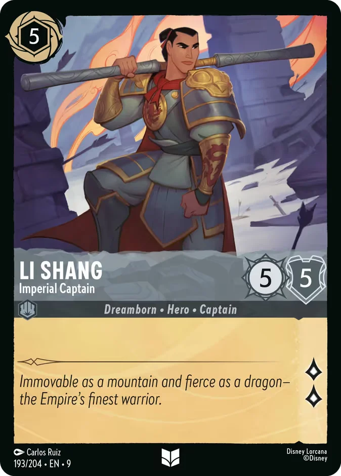 Li Shang - Imperial Captain 「9-193」「EN」