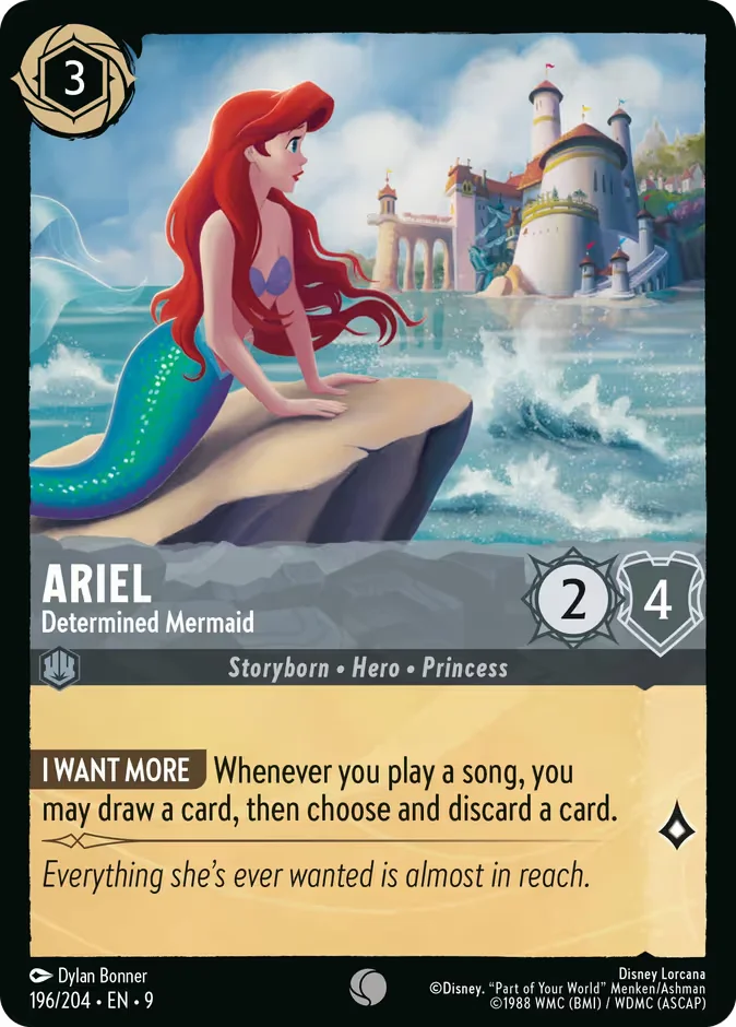Ariel - Determined Mermaid 「9-196」「EN」