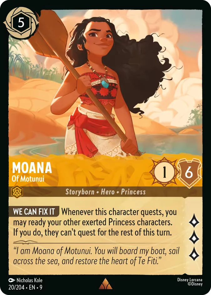 Moana - Of Motunui 「9-20」「EN」