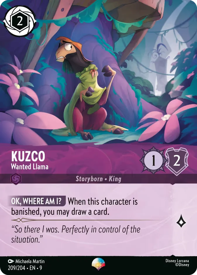 Kuzco - Wanted Llama 「9-209」「EN」