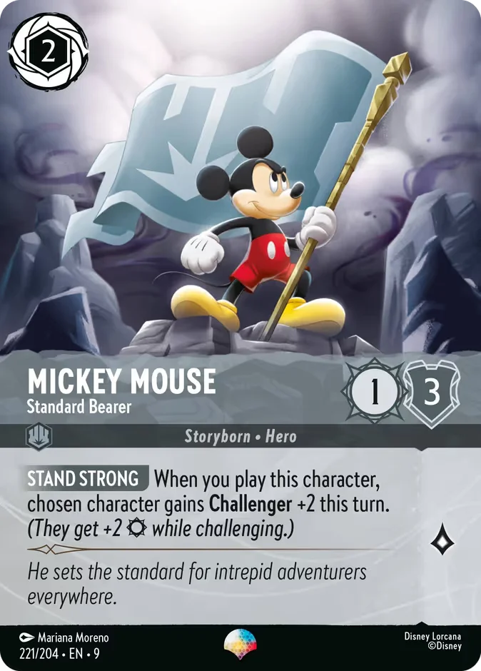 Mickey Mouse - Standard Bearer 「9-221」「EN」