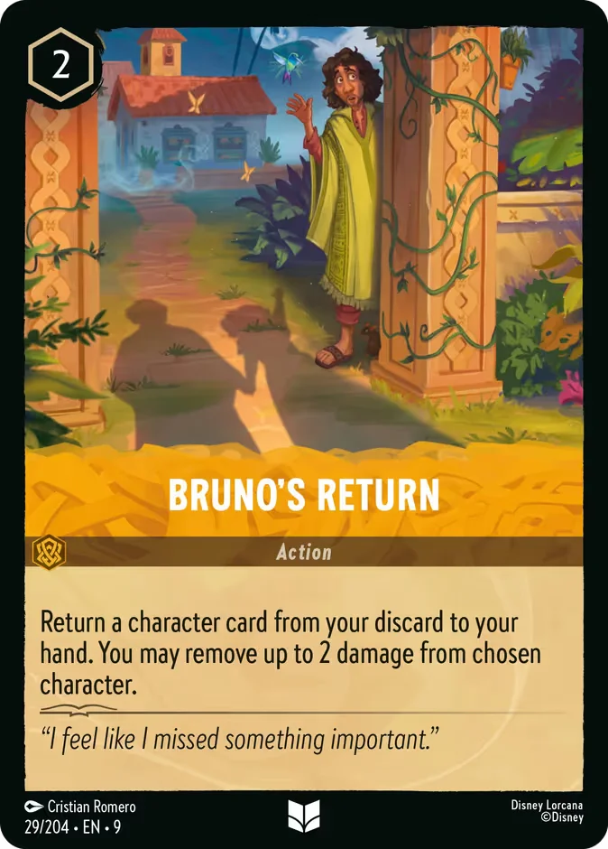 Bruno's Return 「9-29」「EN」