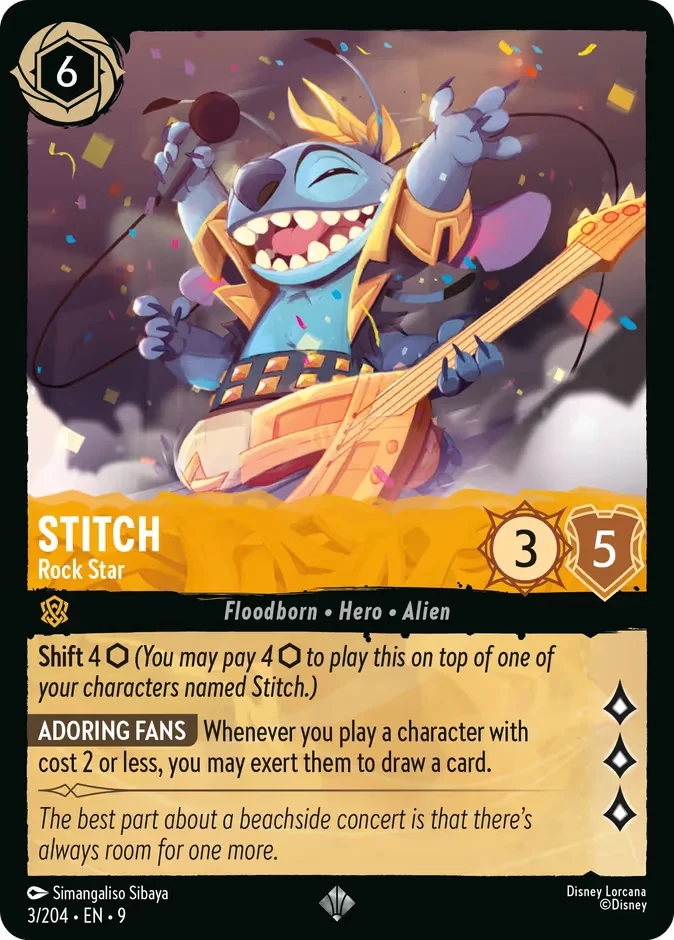 Stitch - Rock Star 「9-3」「EN」