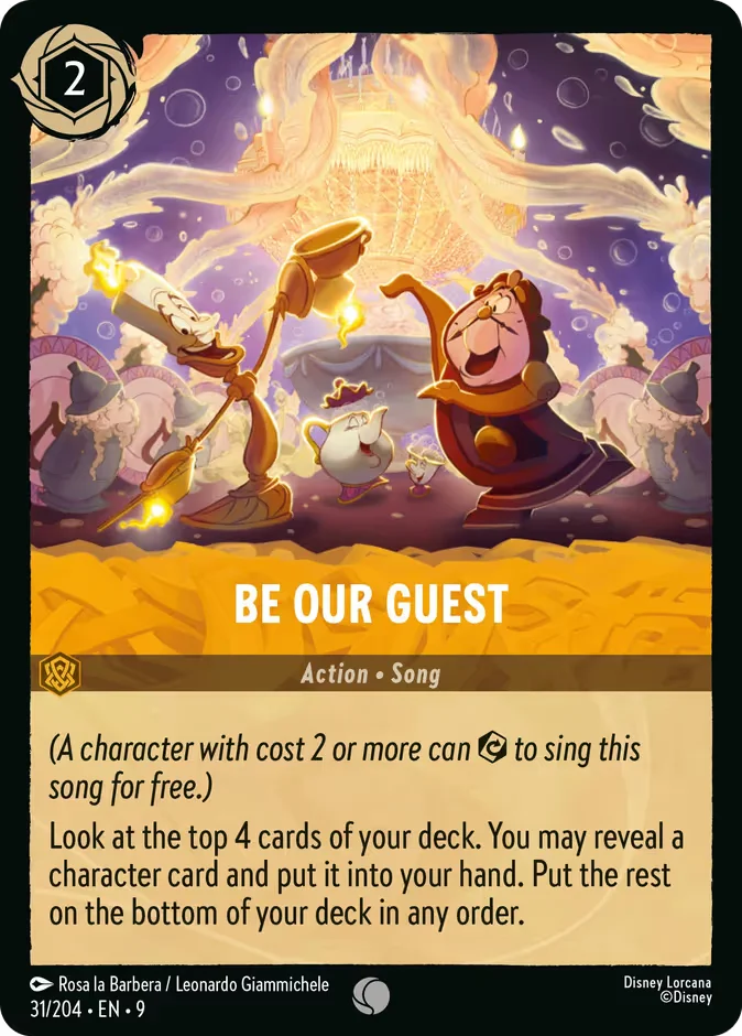 Be Our Guest 「9-31」「EN」