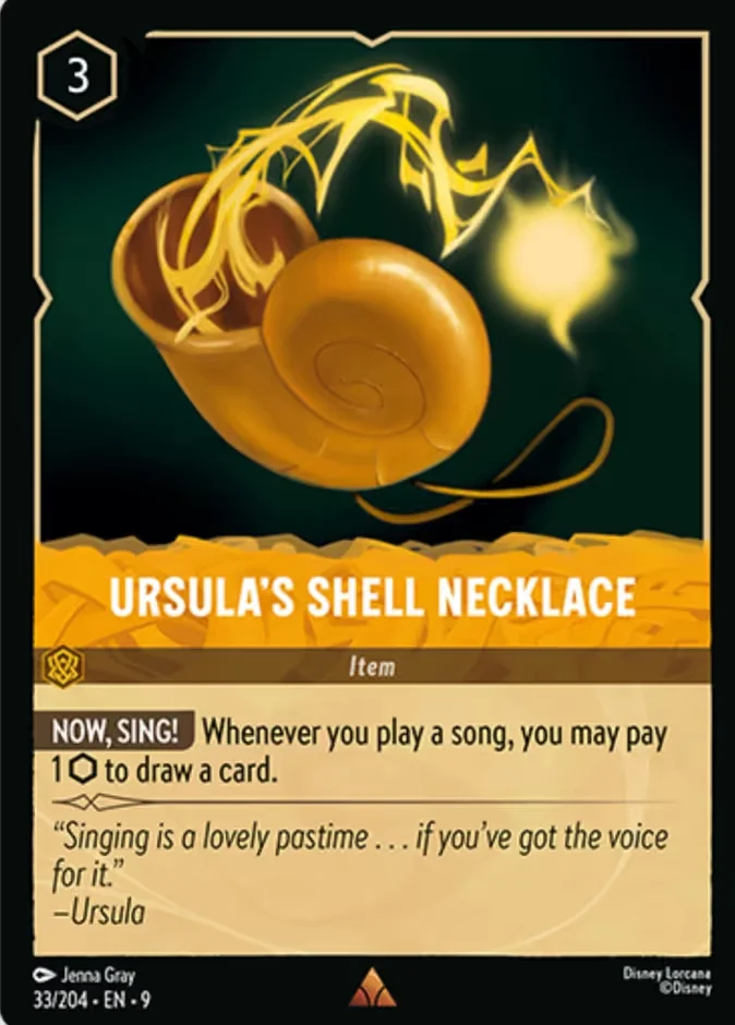 Ursula's Shell Necklace 「9-33」「EN」
