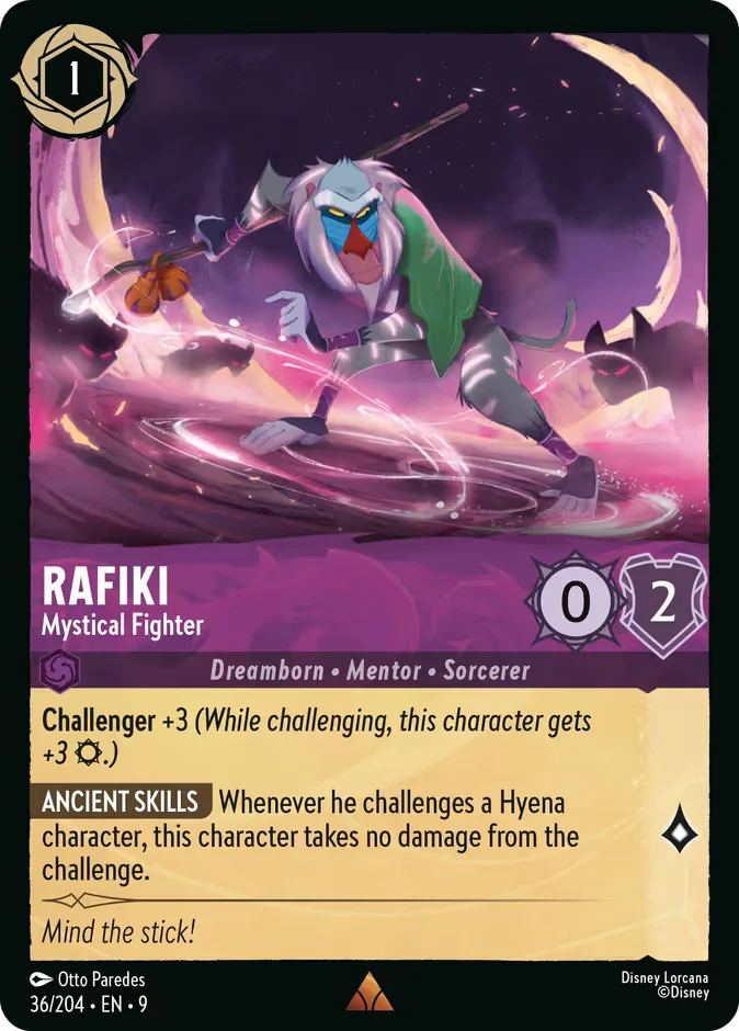 Rafiki - Mystical Fighter 「9-36」「EN」