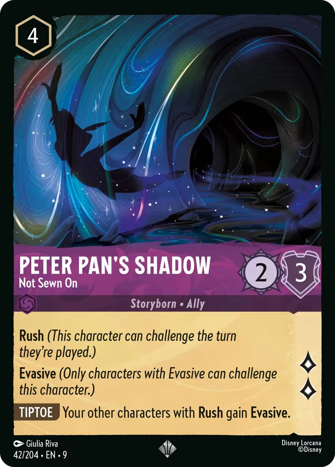 Peter Pan's Shadow - Not Sewn On 「9-42」「EN」
