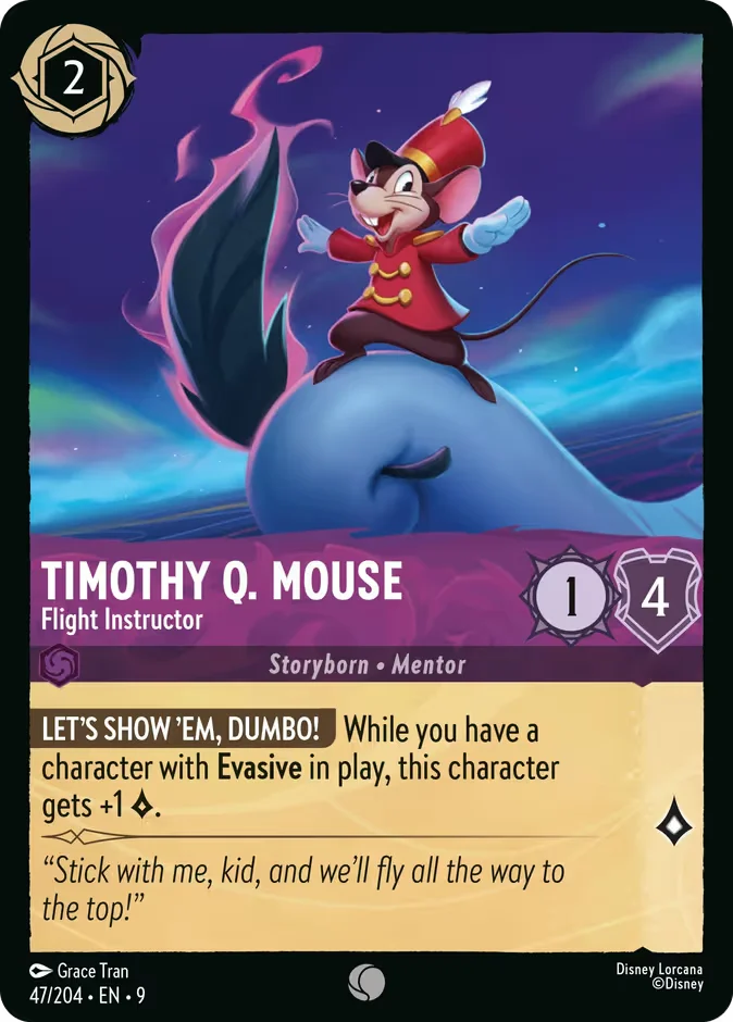 Timothy Q. Mouse - Flight Instructor 「9-47」「EN」