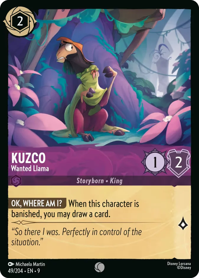 Kuzco - Wanted Llama 「9-49」「EN」