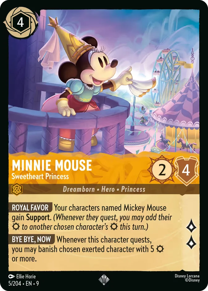 Minnie Mouse - Sweetheart Princess 「9-5」「EN」