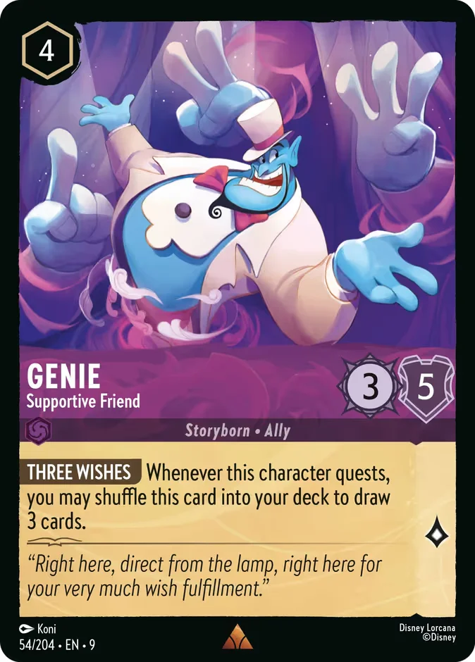 Genie - Supportive Friend 「9-54」「EN」