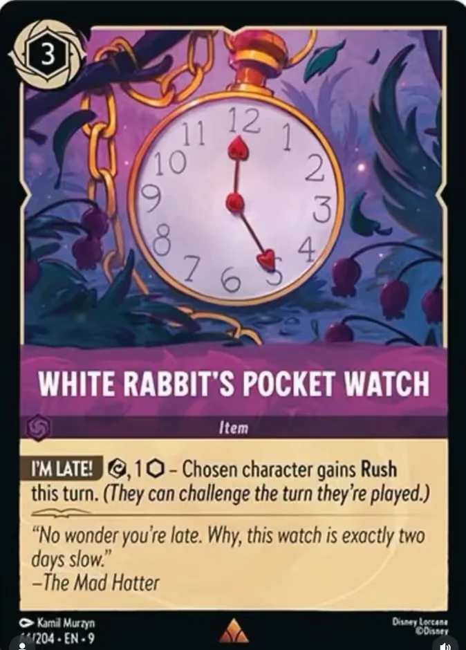 White Rabbit's Pocket Watch 「9-66」「EN」