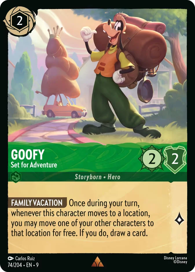 Goofy - Set for Adventure 「9-74」「EN」