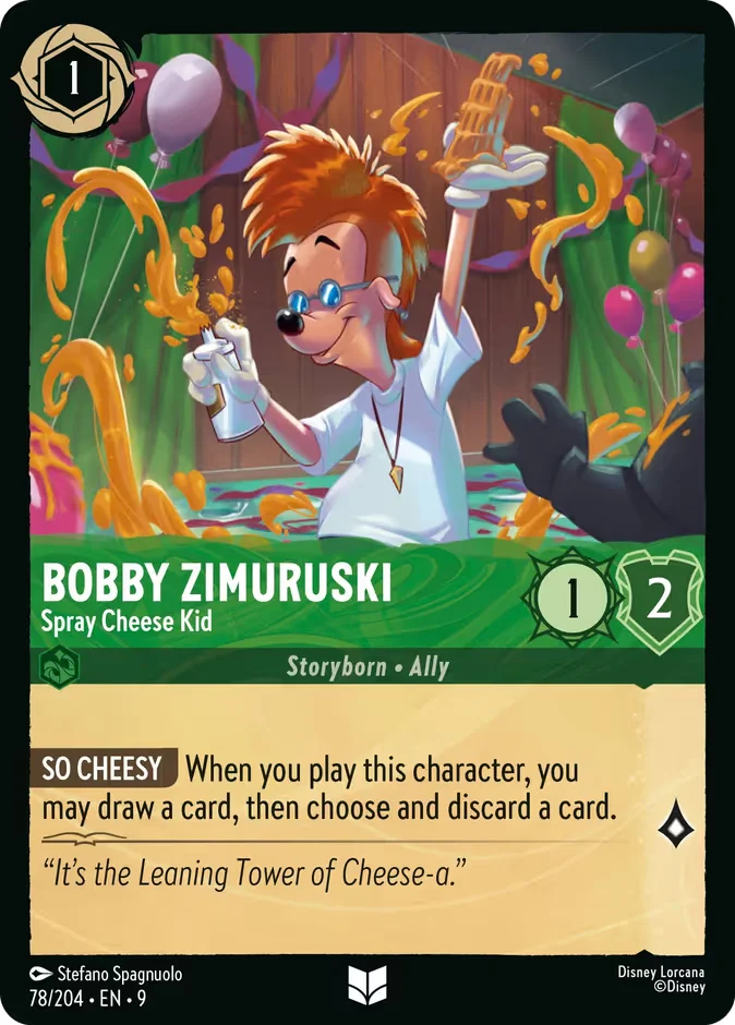 Bobby Zimuruski - Spray Cheese Kid 「9-78」「EN」