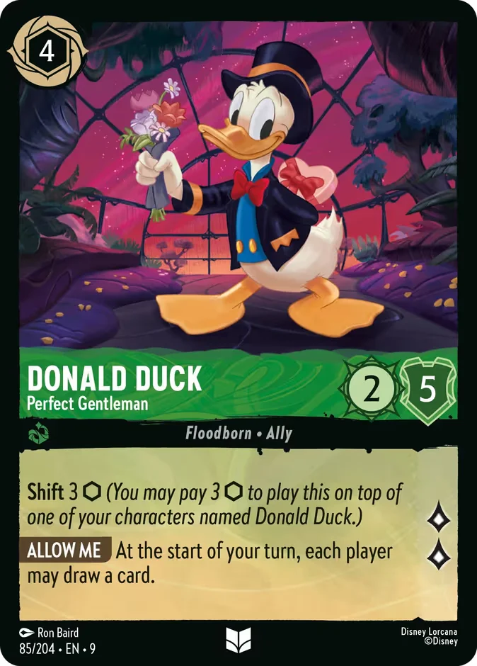 Donald Duck - Perfect Gentleman 「9-85」「EN」