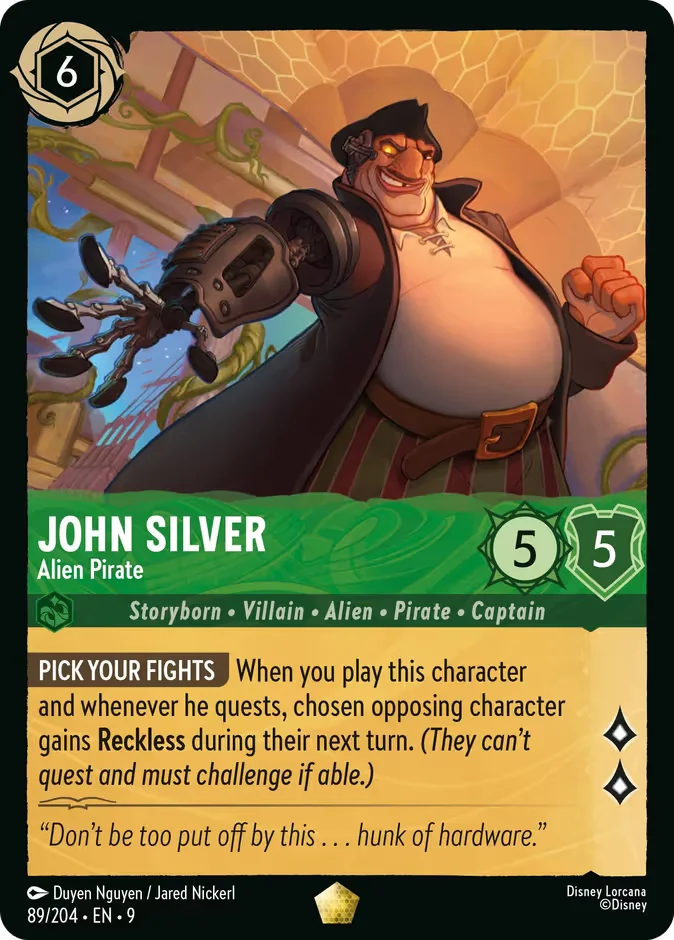 John Silver - Alien Pirate 「9-89」「EN」
