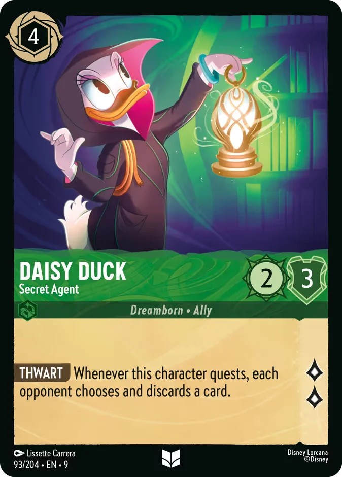 Daisy Duck - Secret Agent 「9-93」「EN」