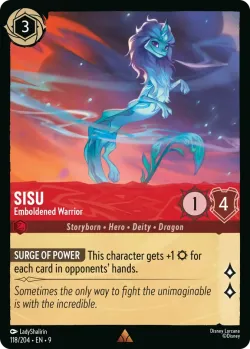 Sisu - Emboldened Warrior #118 · Disney Lorcana