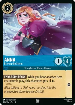Anna - Braving the Storm #146 · Disney Lorcana
