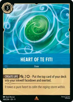 Heart of Te Fiti #168 · Disney Lorcana