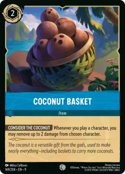 Coconut Basket #169 · Disney Lorcana