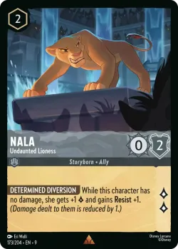 Nala - Undaunted Lioness #173 · Disney Lorcana