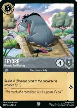 Eeyore - Overstuffed Donkey #183 · Disney Lorcana