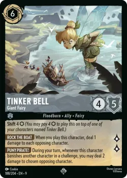 Tinker Bell - Giant Fairy #188 · Disney Lorcana