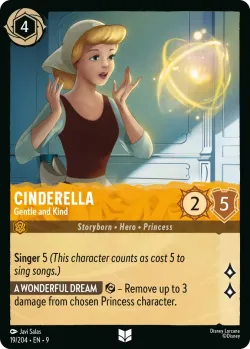 Cinderella - Gentle and Kind #19 · Disney Lorcana