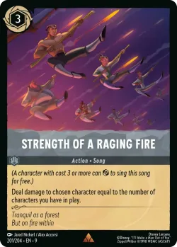 Strength of a Raging Fire 「9-201」「EN」