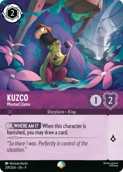 Kuzco - Wanted Llama 「9-209」「EN」