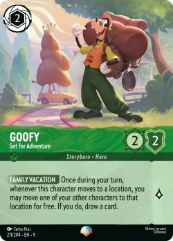 Goofy - Set for Adventure 「9-211」「EN」