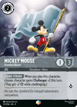 Mickey Mouse - Standard Bearer 「9-221」「EN」