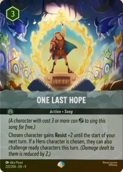 One Last Hope 「9-222」「EN」