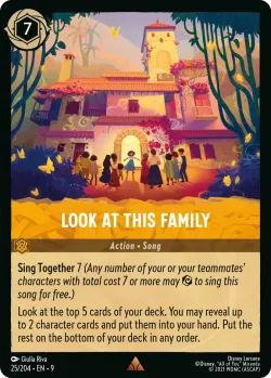 Look at This Family #25 · Disney Lorcana
