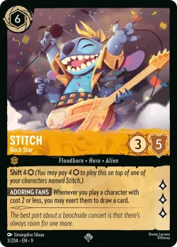 Stitch - Rock Star #3 · Disney Lorcana