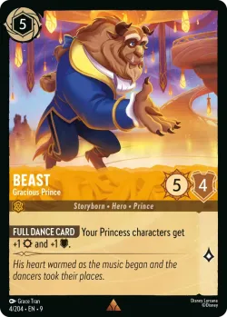 Beast - Gracious Prince #4 · Disney Lorcana