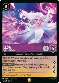 Elsa - Spirit of Winter #43 · Disney Lorcana