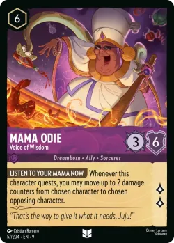 Mama Odie - Voice of Wisdom #57 · Disney Lorcana
