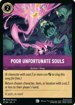 Poor Unfortunate Souls #61 · Disney Lorcana
